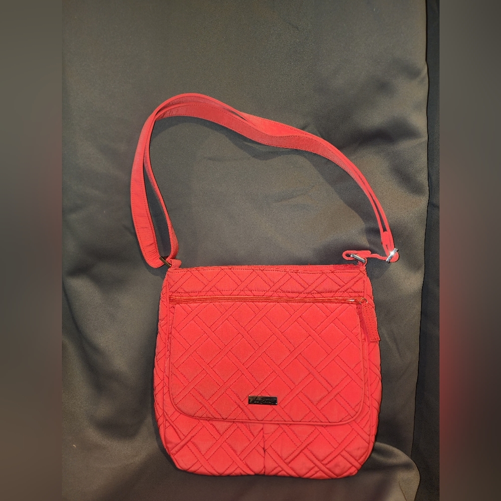 Vera Bradley Red Shoulder  Bag